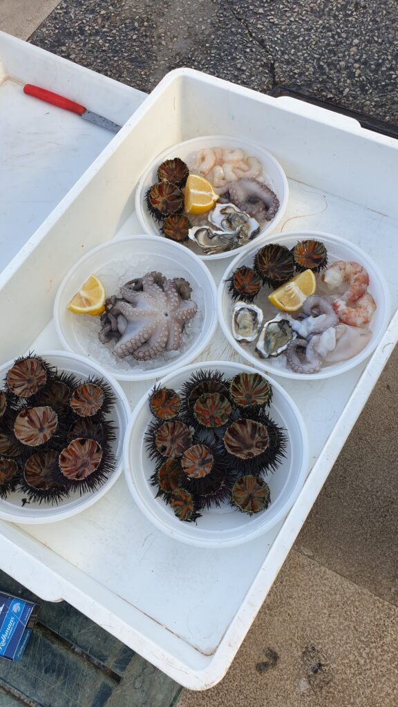 seafood in bari